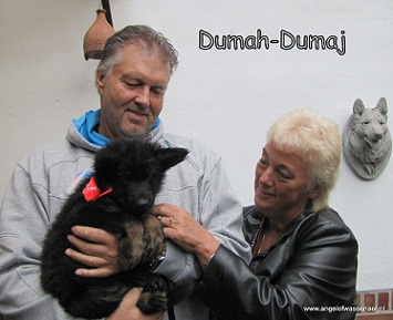 Jan en Rina met Dumah-Dumaj